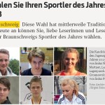 BZ Jugendsportlerwahl 2013 Übersicht