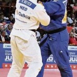 Judo Grand Slam Paris 2014 André Breitbarth Kampf 2
