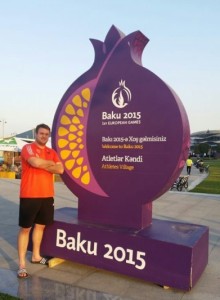André Breitbarth Baku 2015
