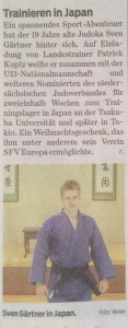 Sven Gärtner Japan Bericht BZ 24.12.2015