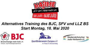 Judo in BS - Es geht wieder los